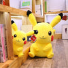 Peluche géante Pikachu souriant