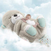 Peluche loutre respirante avec berceuse apaisante