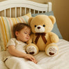 Peluche ours beige à croquer