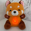 Peluche panda roux qui respire avec berceuse