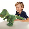 Peluche tyrannosaure adorable verte