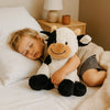 Peluche vache avec poils doux