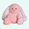 Peluche veilleuse de lapin rose qui respire