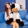 Peluche vache avec poils doux
