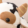 Peluche vache tachetée
