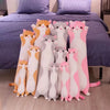 Peluche chat oreiller géante