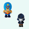 Pack de peluche Brawl Stars Crow et El Primo