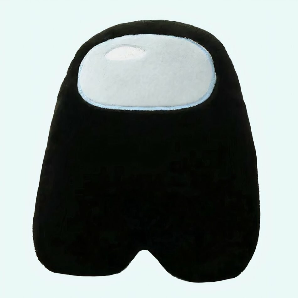 Peluche Among Us noire
