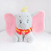 Peluche Dumbo gris tout doux