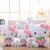 Peluche Hello Kitty fraise