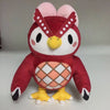 Peluche Hibou bordeaux