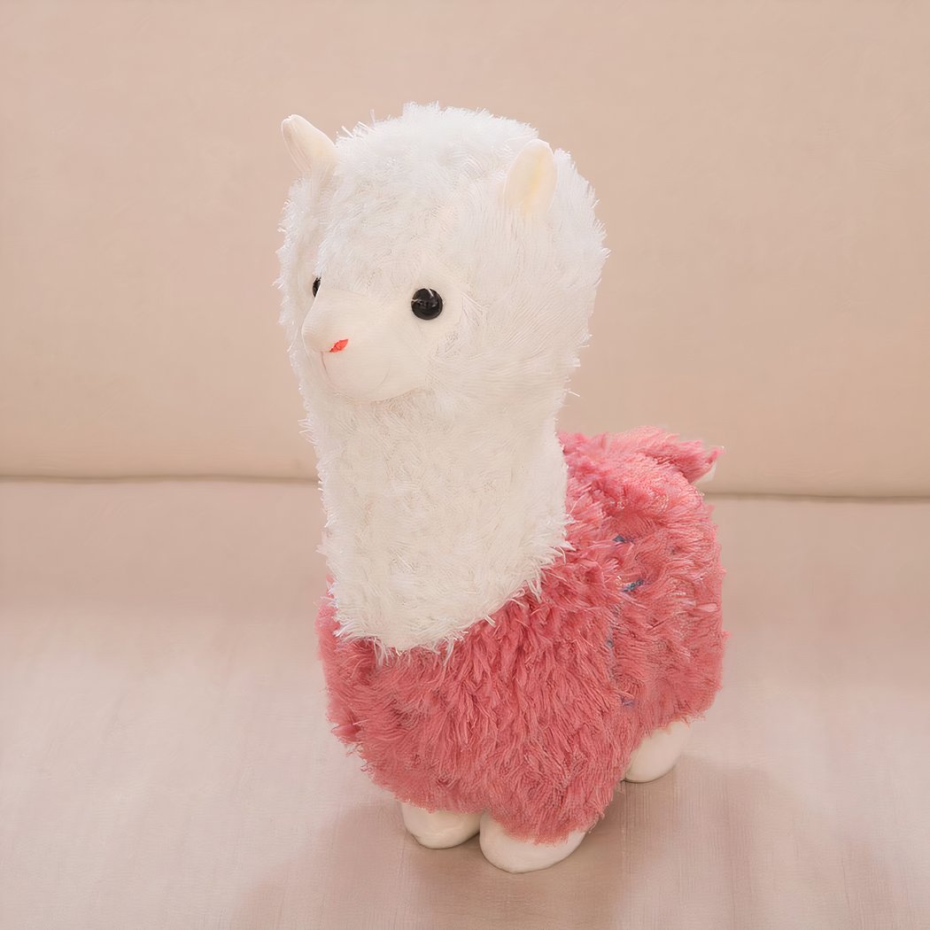 Peluche Lama alpaga violet