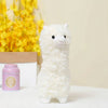 Peluche Lama alpaga blanc
