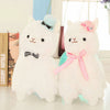 Peluche Monsieur Lama bleu