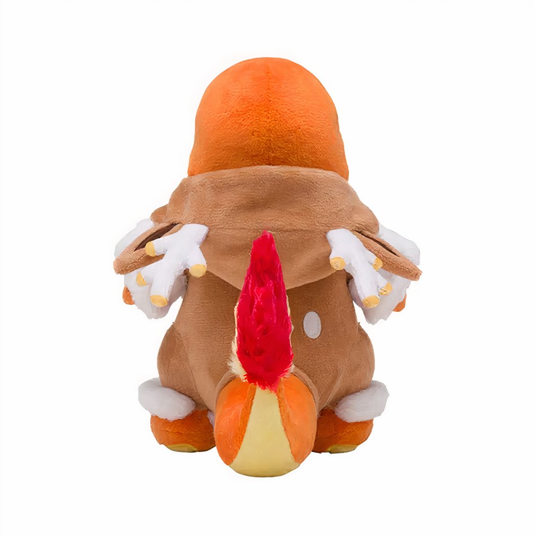 Peluche Salamèche renne de Noël