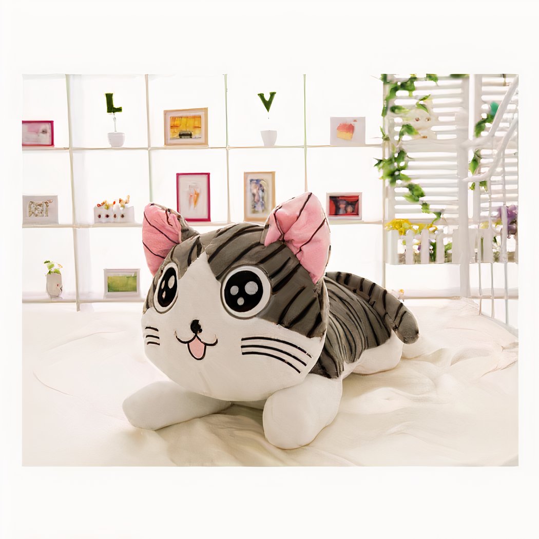 Peluche chat kawaii douce