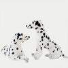 Peluche chien dalmatien