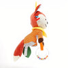 Peluche colorée renard suspendu