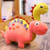 Peluche dinosaure rigolote rose