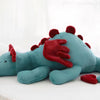 Peluche dragon volant bleu