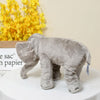 Peluche éléphant oreiller grise