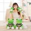 Peluche grenouille photographe