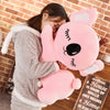 Peluche koala rose oreiller
