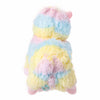 Peluche lama arc-en-ciel