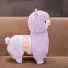 Peluche lama violet