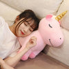 Peluche licorne rose