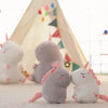 Peluche licorne super douce blanche