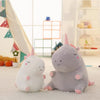 Peluche licorne super douce blanche