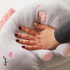 Peluche licorne super douce blanche