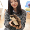 Peluche loutre marron