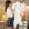 Peluche merveilleuse licorne Blanche