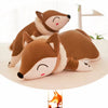 Peluche oreiller en forme de renard