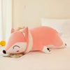 Peluche oreiller en forme de renard