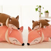 Peluche oreiller en forme de renard