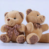 Peluche ours porte-clés marron