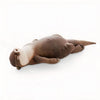 Peluche trousse loutre