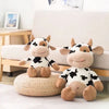 Peluche vache tachetée