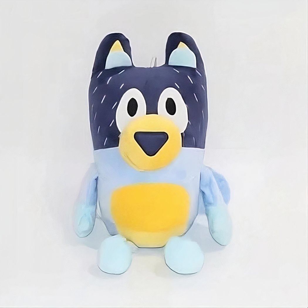 Peluche Bluey et Bingo Père