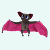Peluche Halloween chauve-souris