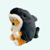 Peluche chaton requin pendentif
