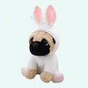 Peluche chien déguisé en lapin
