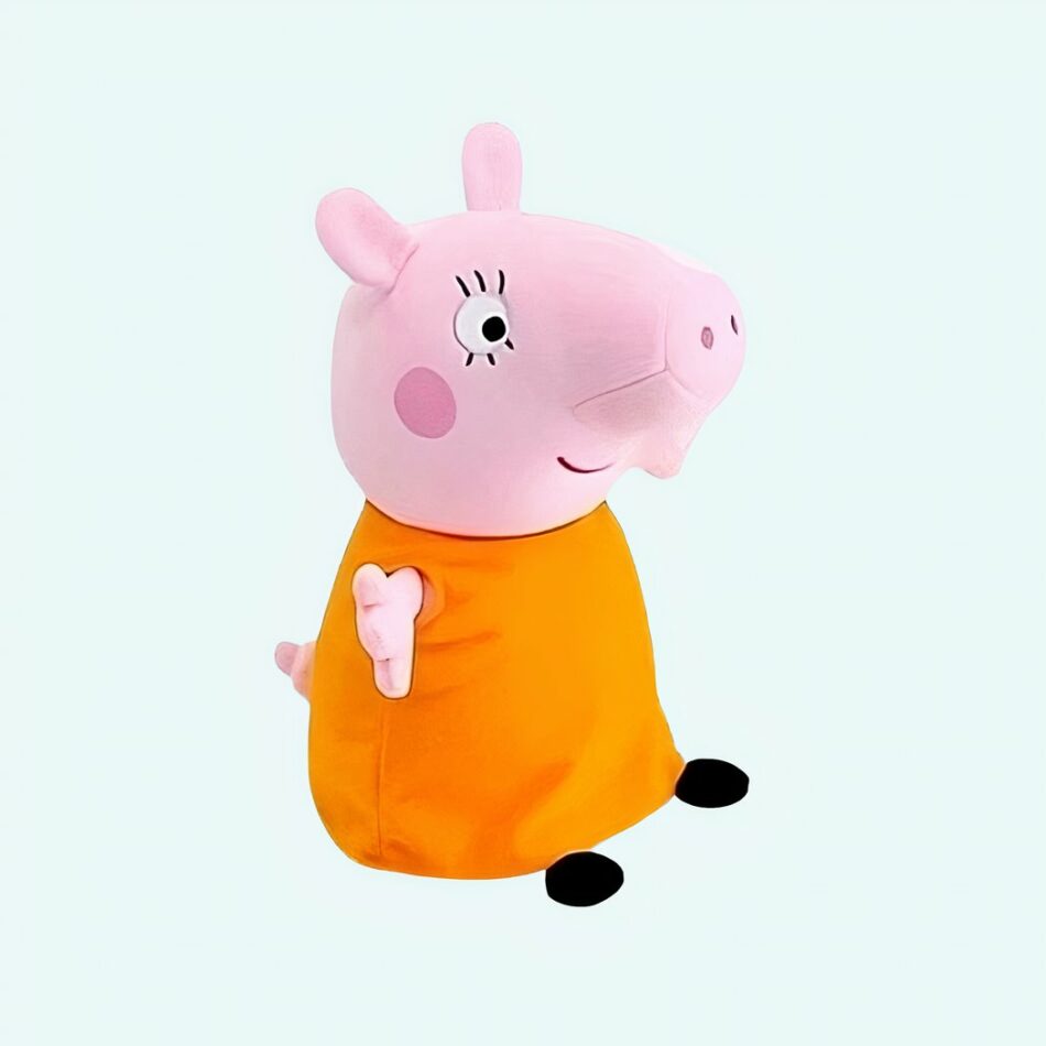 Peluche maman pig de Peppa Pig