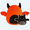 Peluche oreiller Halloween chauve souris