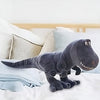 Peluche tyrannosaure adorable grise
