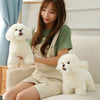 Peluches en forme de chien