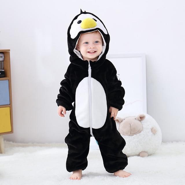 Grenouillère Bébé Pingouin - Le Royaume du Bébé